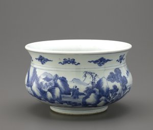 Kadzidło, Jingdezhen, prowincja Jiangxi (ceramika)