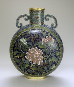 Moon Flask (emalia cloisonne)