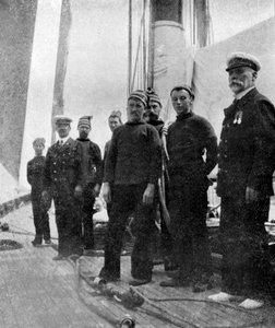 Na jachcie Britannia, 1908
