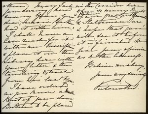 List królowej Wiktorii do Marii Augusty Gordon, Zamek Windsor, 16 marca 1885 r.