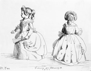 Wiktoria, księżniczka królewska, 1843 (lito)