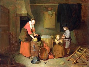 Wnętrze kuchni, XVII wiek autorstwa Quiringh Gerritsz. van Brekelenkam