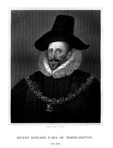Henry Howard, 1. hrabia Northampton, 1825.