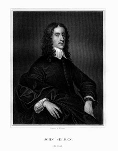 John Selden, angielski prawnik, prawniczy antykwariusz i orientalista, 1823.
