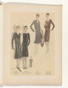 Sztuka - Smak - Piękno, Ulotki kobiecej elegancji, listopad 1928, nr 99, rok IX, s. 19 autorstwa R. Drivon