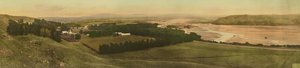[Panorama krajobrazowa Nowej Zelandii] autorstwa R. P. Moore