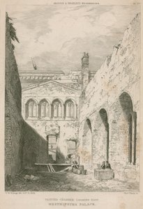 Painted Chamber, Westminster Palace, Londyn, patrząc na wschód