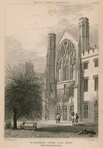 Kaplica św. Szczepana, Westminster, Londyn, front wschodni