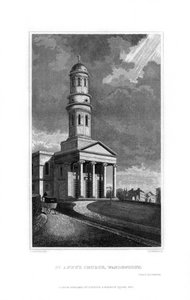 Kościół św. Anny, Wandsworth, Londyn, 1830 r.