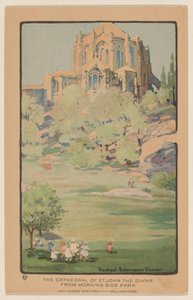 Katedra św. Jana Bożego z Morningside Park autorstwa Rachael Robinson Elmer