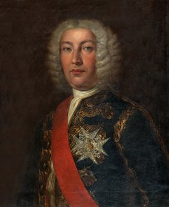 Juan José Navarro de Viana y Búfalo (1687-1772) markiz Victorii, kapitan generalny Armady Prawdziwej Portret hiszpańskiego admirała José Navarro autorstwa Rafael Tejeo