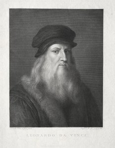 Leonardo da Vinci autorstwa Raffaello Morghen