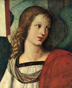 Głowa Anioła, ok. 1500 autorstwa Raffaello Sanzio Raphael
