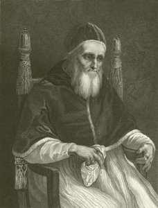 Juliusz Drugi autorstwa Raffaello Sanzio Raphael