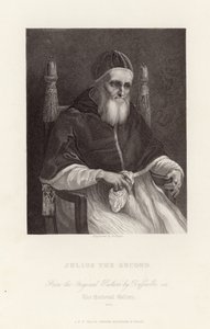 Juliusz Drugi autorstwa Raffaello Sanzio Raphael