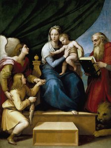 Madonna z rybą autorstwa Raffaello Sanzio Raphael