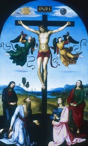 Ukrzyżowanie Mond, ok. 1530 autorstwa Raffaello Sanzio Raphael