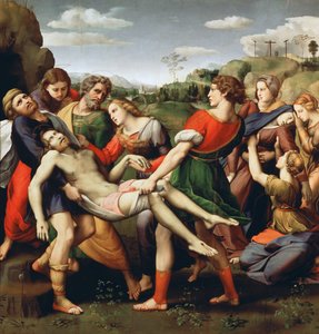 Depozycja, 1507 r. autorstwa Raffaello Sanzio Raphael