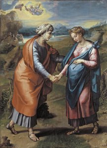 Nawiedzenie, 1517 autorstwa Raffaello Sanzio Raphael