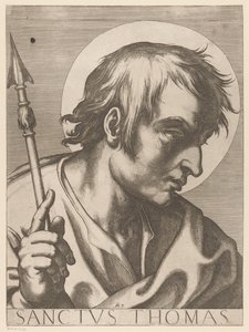 Święty Tomasz Święty Tomasz (tytuł na obiekcie) Chrystus, Maryja en de twaalf apostelen (tytuł serii) Święte Kolegium Apostolskie (tytuł serii)