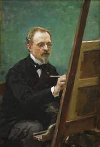Portret Federico de Madrazo (1815-1894) - Obraz Raimundo de Madrazo y Garreta (1841-1920) autorstwa Raimundo de Madrazo y Garreta
