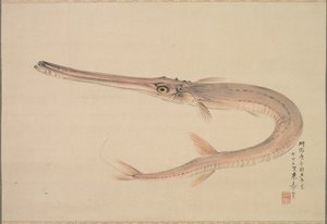 Igła żyła, 1870. autorstwa Raisho Nakajima