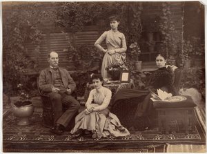 Sir Auckland Colvin z rodziną, Shimla