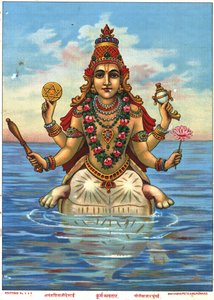 Kurma Avatar autorstwa Raja Ravi Varma autorstwa Raja Ravi Varma