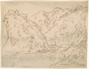 Kanion Clear Creek, Góry Skaliste, Kolorado autorstwa Ralph Albert Blakelock