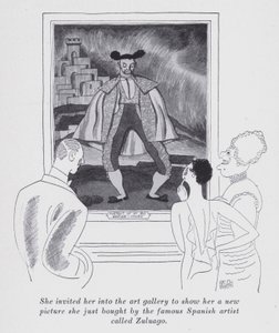 Ilustracja do „But Gentlemen Marry Brunettes” autorstwa Anity Loos (lito) autorstwa Ralph Barton