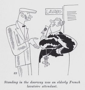 Ilustracja do „But Gentlemen Marry Brunettes” autorstwa Anity Loos (lito) autorstwa Ralph Barton