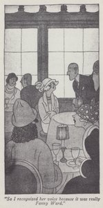 Ilustracja Anita Loos dla Panów Wolą Blondynki (lito)