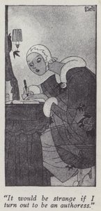 Ilustracja do filmu Gentlemen Prefer Blondes autorstwa Anity Loos (lito) autorstwa Ralph Barton