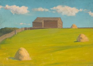 Farma (olej na pokładzie) autorstwa Ralph Bullock