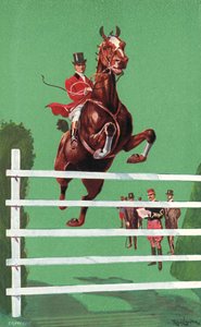 International Horse Show, Olympia, Londyn, czerwiec 1908 (kolor lito) autorstwa Ralph Cleaver