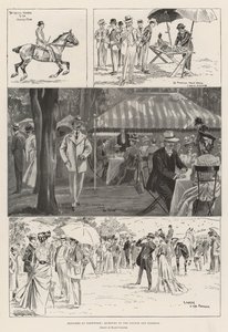 Szkice w Goodwood, Humours of the Course i Paddock