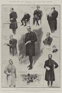 Pobudzenie ustawy o edukacji, spotkanie w Albert Hall