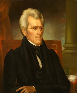 Andrew Jackson (1767-1845), c.1830-32 (olej na panelu)