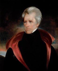 Portret Andrew Jacksona, ok.1837 (olej na płótnie)