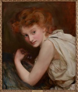 Ethel Brignall (olej na płótnie)
