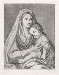 Madonna z Dzieciątkiem wg Francisco Bayeu y Subias.