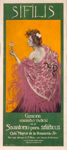 Kiła (plakat) - Dzieło Ramona Casasa (1866-1932) - 1900 - Kolorowa litografia - 80x34,3 - Narodowe Muzeum Sztuki Katalonii, Barcelona autorstwa Ramón Casas