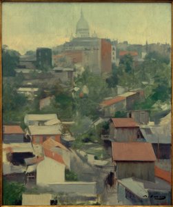 Sacré-Coeur, Montmartre autorstwa Ramon Casas i Carbo