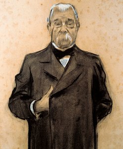 Portret Manuela Durana autorstwa Ramon Casas i Carbo