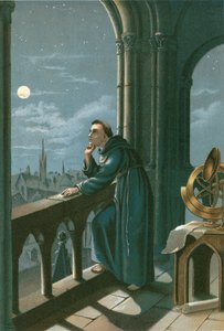 Roger Bacon w swoim obserwatorium w Oksfordzie