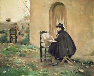 Malarstwo Rusinol i Casas autorstwa Ramon and Rusinol Santiago (1861 1932) Casas