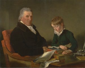 Francis Noel Clarke Mundy i jego wnuk, William Mundy