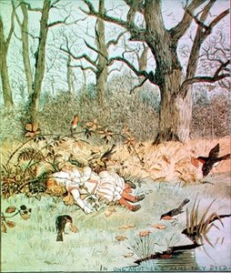 Babes in the Wood (ballada) autorstwa Randolph Caldecott