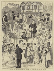 Notatki z koncertu Shaksperian Show w Royal Albert Hall autorstwa Randolph Caldecott