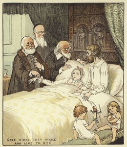 Laski w lesie autorstwa Randolph Caldecott